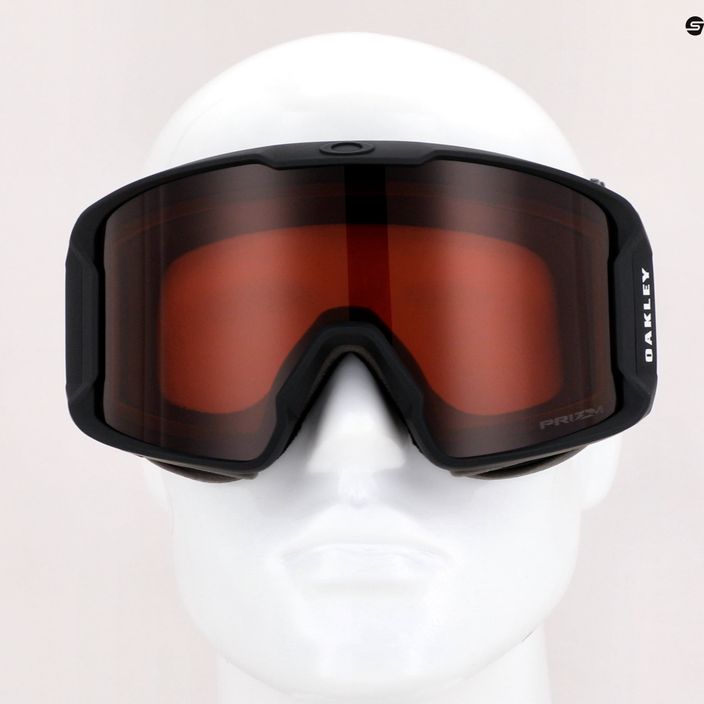 Oakley Line Miner ματ μαύρο/prizm garnet γυαλιά σκι OO7070-B8 7