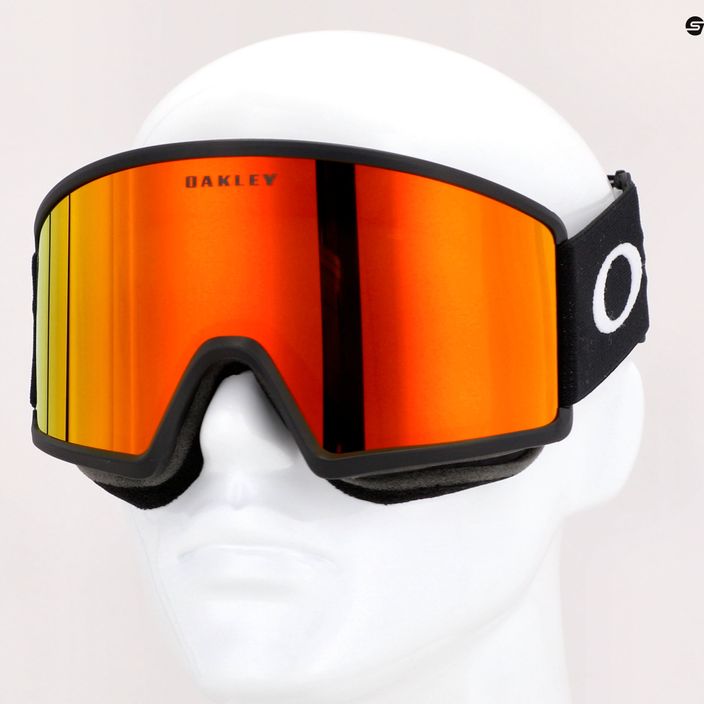 Oakley Target Line ματ μαύρο/φωτιά ιρίδιο γυαλιά σκι OO7120-03 8