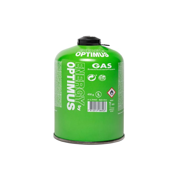 Optimus Gas πεζοπορικό κασετίνα 450g πράσινο 8018642 2