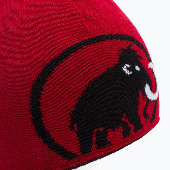 Mammut Λογότυπο χειμερινό καπέλο μαύρο-κόκκινο 1191-04891-0001-1 6