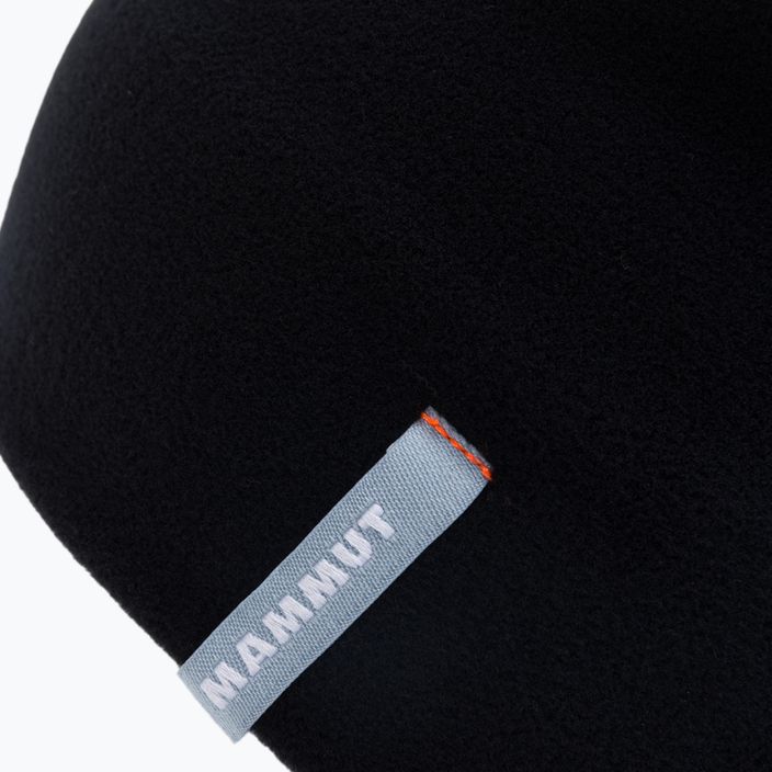 Mammut Fleece Beanie χειμερινό καπέλο μαύρο 1191-00540-0001-1 3