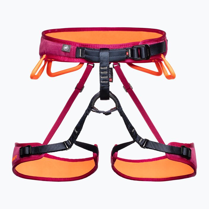 Mammut Ophir Fast Adjust 6373 γυναικεία ζώνη ορειβασίας πορτοκαλί-κόκκινη 2020-01351-6373-110