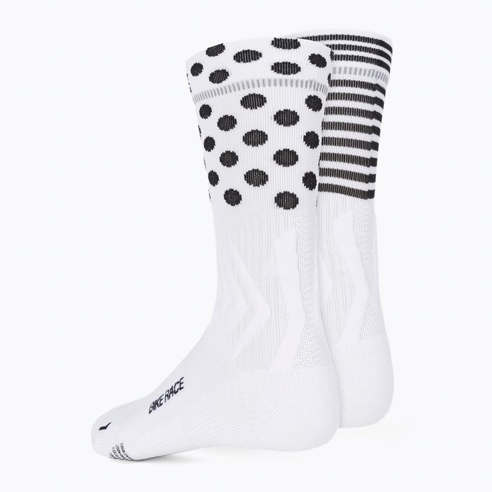 X-Socks Bike Race κάλτσες λευκές και μαύρες BS05S19U-W011 2