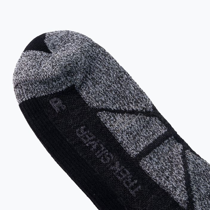 Ανδρικές κάλτσες πεζοπορίας X-Socks Trek Silver μαύρο/γκρι TS07S19U-B010 5