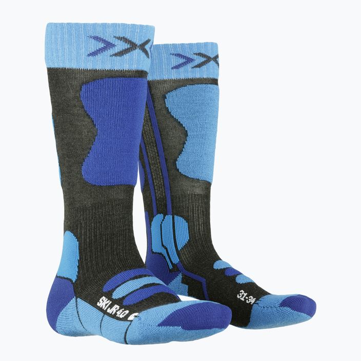 Παιδικές κάλτσες σκι X-Socks Ski 4.0 μπλε XSSS00W19J 4
