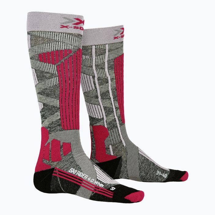 Γυναικείες κάλτσες σκι X-Socks Ski Rider 4.0 γκρι XSSSKRW19W 4