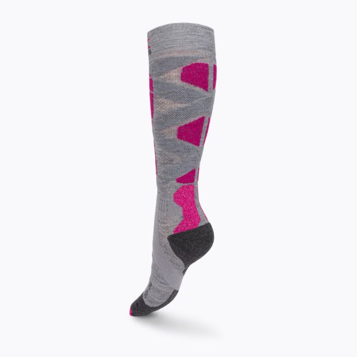 Γυναικείες κάλτσες σκι X-Socks Ski Silk Merino 4.0 γκρι XSSSKMW19W 2