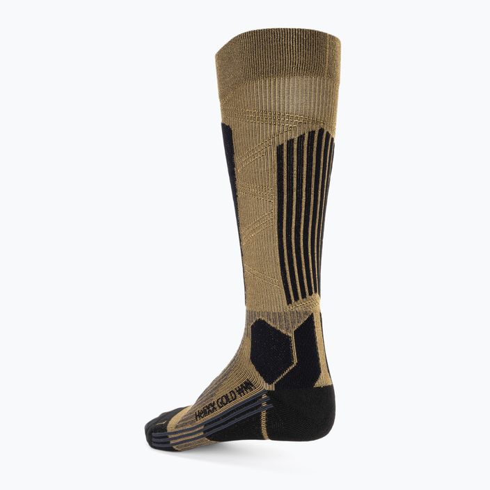 X-Socks Helixx Gold 4.0 κάλτσες σκι καφέ XSSSXXW19U 2