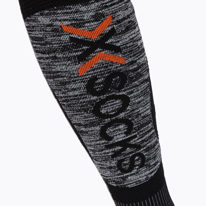 X-Socks Ski Energizer Lt 4.0 γκρι XSSSNGW19U κάλτσες σκι 3
