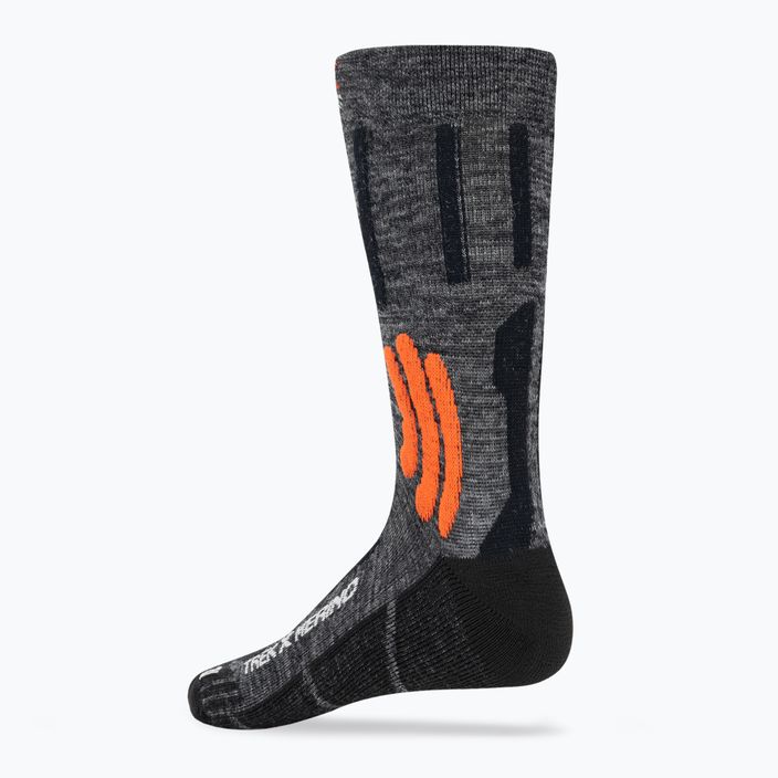X-Socks Trek X Merino grey duo melange/x-orange/μαύρες κάλτσες trekking 2