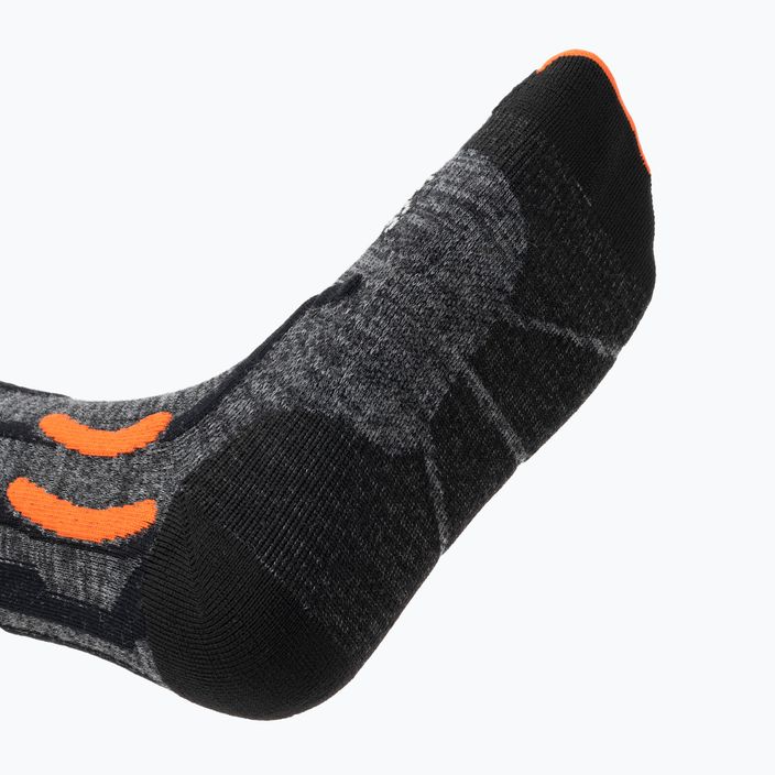 X-Socks Trek X Merino grey duo melange/x-orange/μαύρες κάλτσες trekking 4