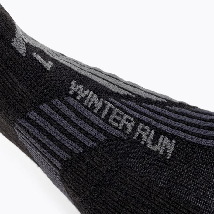 X-Socks Winter Run 4.0 κάλτσες τρεξίματος μαύρες XSRS08W20U 3