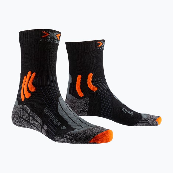 X-Socks Winter Run 4.0 κάλτσες τρεξίματος μαύρες XSRS08W20U 5