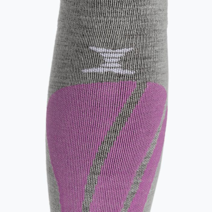 Γυναικείες κάλτσες σκι X-Socks Apani Wintersports γκρι APWS03W20W 4