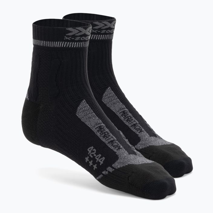 Ανδρικές κάλτσες τρεξίματος X-Socks Marathon Energy 4.0 opal black/dolomite grey