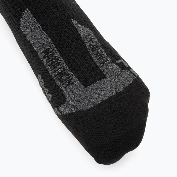 Ανδρικές κάλτσες τρεξίματος X-Socks Marathon Energy 4.0 opal black/dolomite grey 3