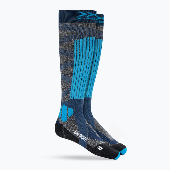 X-Socks Ski Rider 4.0 ναυτικές/μπλε κάλτσες σκι