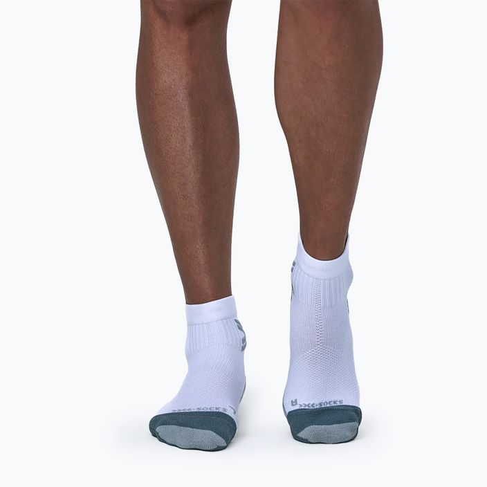Γυναικείες κάλτσες τρεξίματος X-Socks Run Discover Ankle arctic white/pearl grey 3