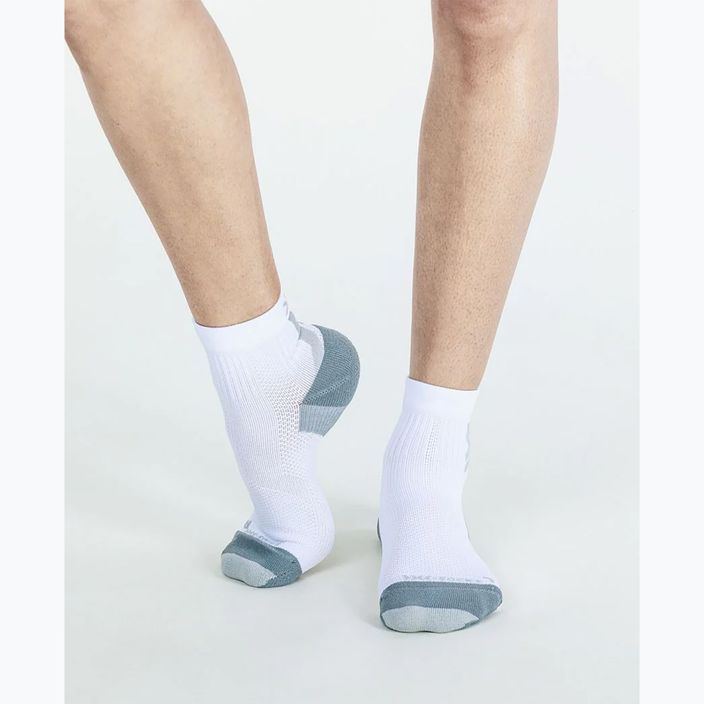 Ανδρικές κάλτσες τρεξίματος X-Socks Run Discover Ankle arctic white/pearl grey 3