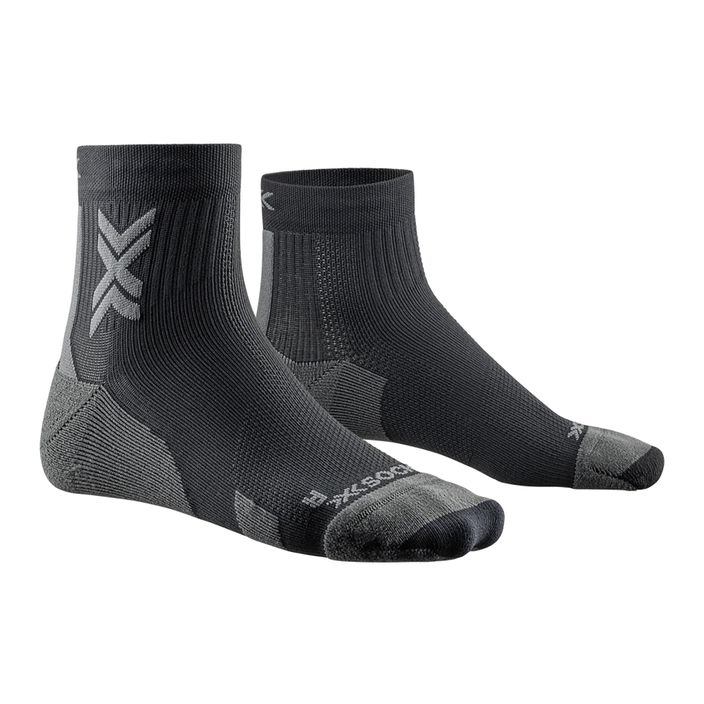 Ανδρικές κάλτσες τρεξίματος X-Socks Run Discover Ankle μαύρες/κάρβουνο 2