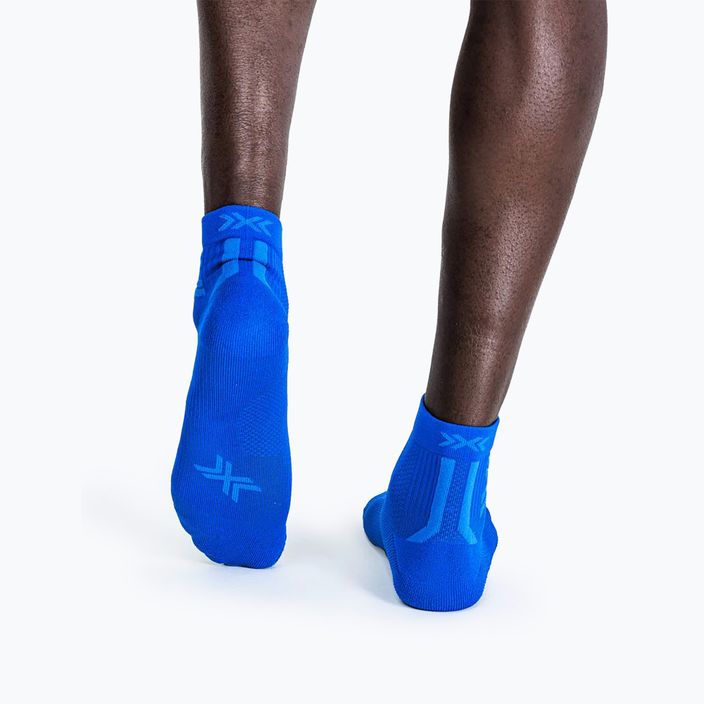 Ανδρικές κάλτσες τρεξίματος X-Socks Run Discover Ankle twyce μπλε/μπλε 4