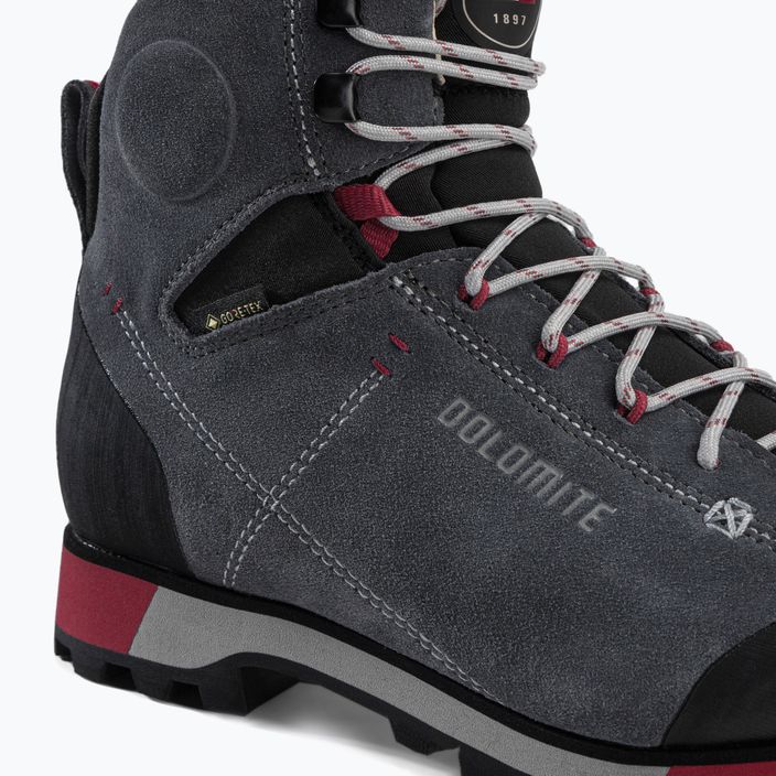 Γυναικείες μπότες πεζοπορίας Dolomite 54 High Fg GTX γκρι 8