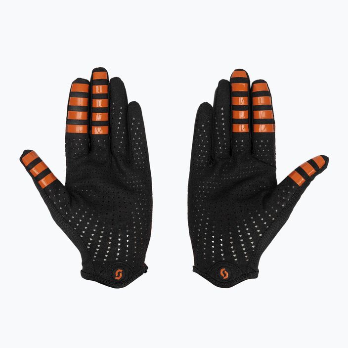 Ανδρικά γάντια ποδηλασίας SCOTT Traction braze πορτοκαλί/μαύρο 2