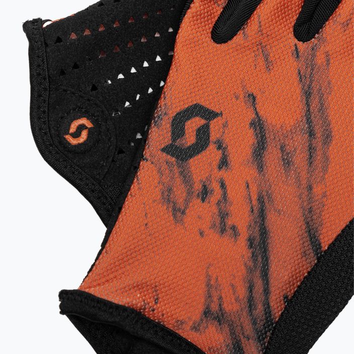 Ανδρικά γάντια ποδηλασίας SCOTT Traction braze πορτοκαλί/μαύρο 4