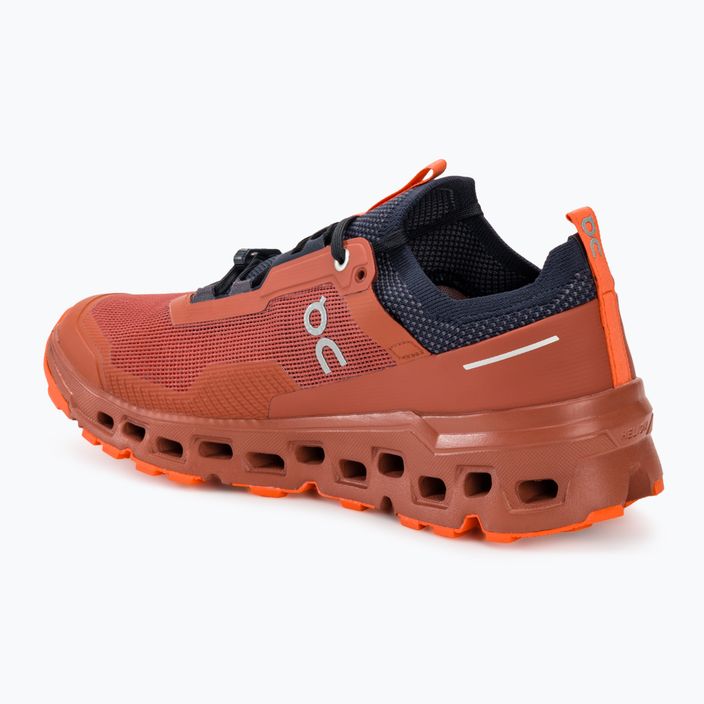 Ανδρικά On Running Cloudultra 2 καστανοκόκκινα/φλεγόμενα παπούτσια τρεξίματος 3