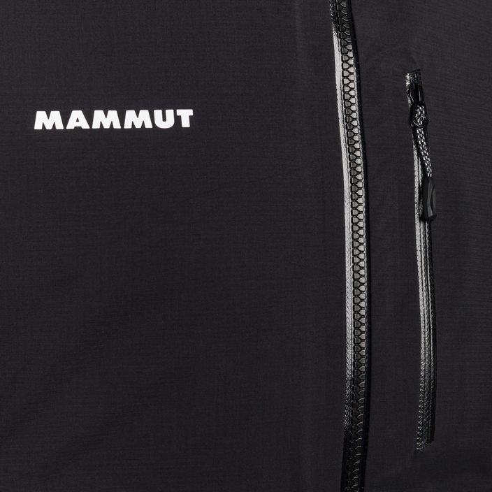 Mammut Alto Guide HS ανδρικό μπουφάν βροχής με κουκούλα μαύρο 1010-29560-0001-116 6