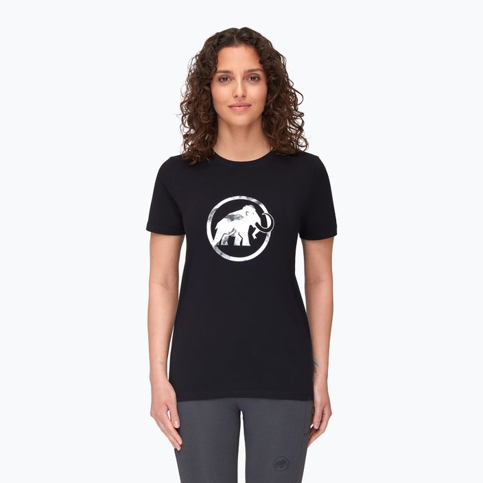 Mammut Graphic γυναικείο trekking t-shirt μαύρο