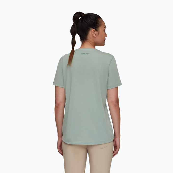Mammut Core Emblem γυναικείο trekking t-shirt πράσινο 1017-04082 2