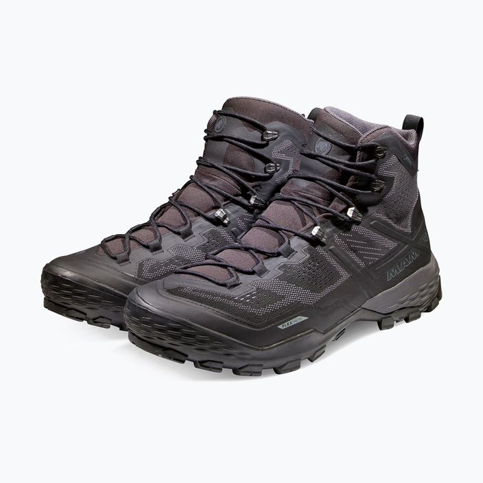 Ανδρικές μπότες πεζοπορίας Mammut Ducan High GTX μαύρο/μαύρο 2