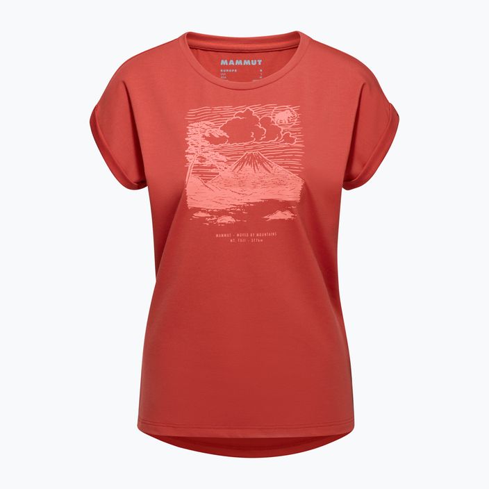 Mammut Mountain Fujiyama γυναικείο πουκάμισο trekking κόκκινο 1017-04112 4