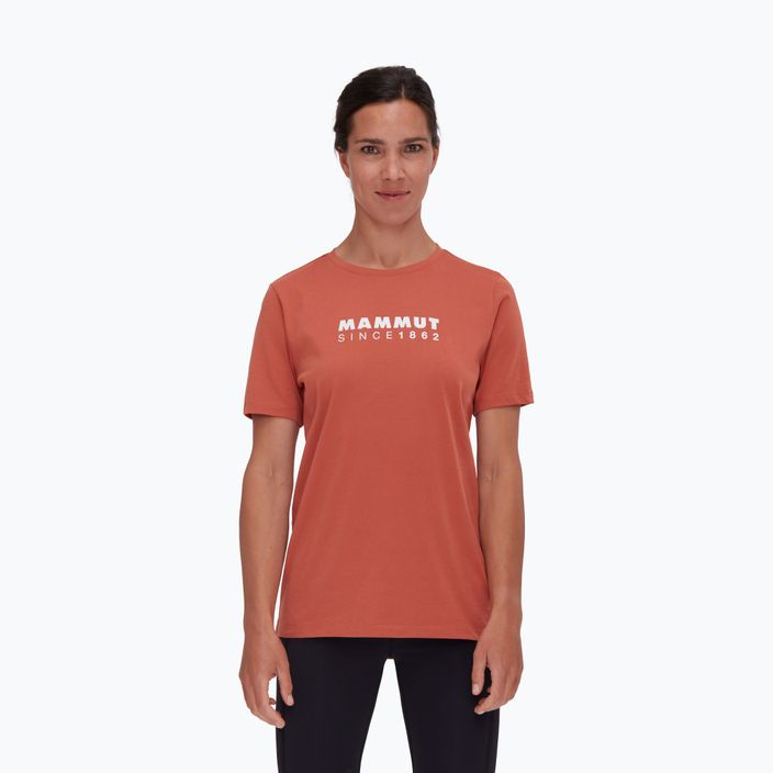 Mammut Core Logo brick γυναικείο t-shirt