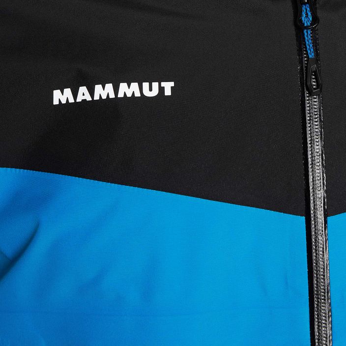 Mammut Convey Tour HS ανδρικό μπουφάν βροχής glacier blue/black 3