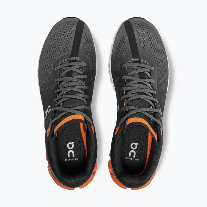 Ανδρικά παπούτσια για τρέξιμο On Cloudflow μαύρο/γκρι 3598398 12