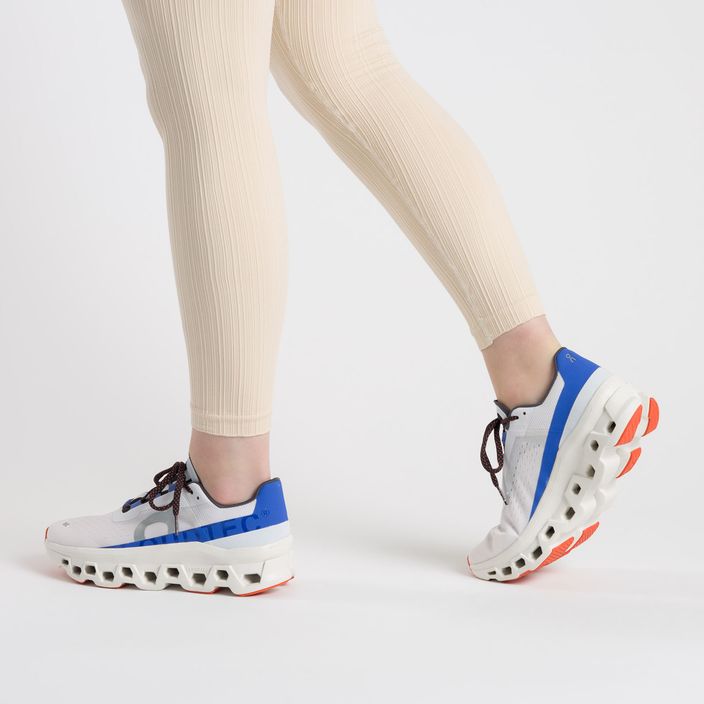 Γυναικεία παπούτσια για τρέξιμο On Cloudmonster λευκό και μπλε 6198648 3