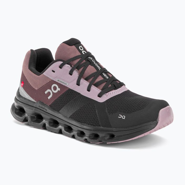 Γυναικεία παπούτσια για τρέξιμο On Cloudrunner Waterproof μαύρο-καφέ 5298636