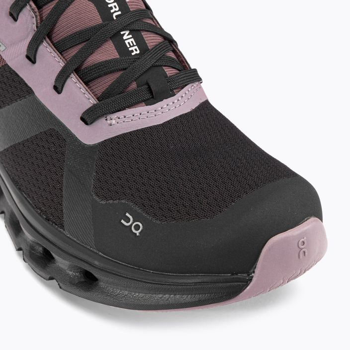 Γυναικεία παπούτσια για τρέξιμο On Cloudrunner Waterproof μαύρο-καφέ 5298636 9