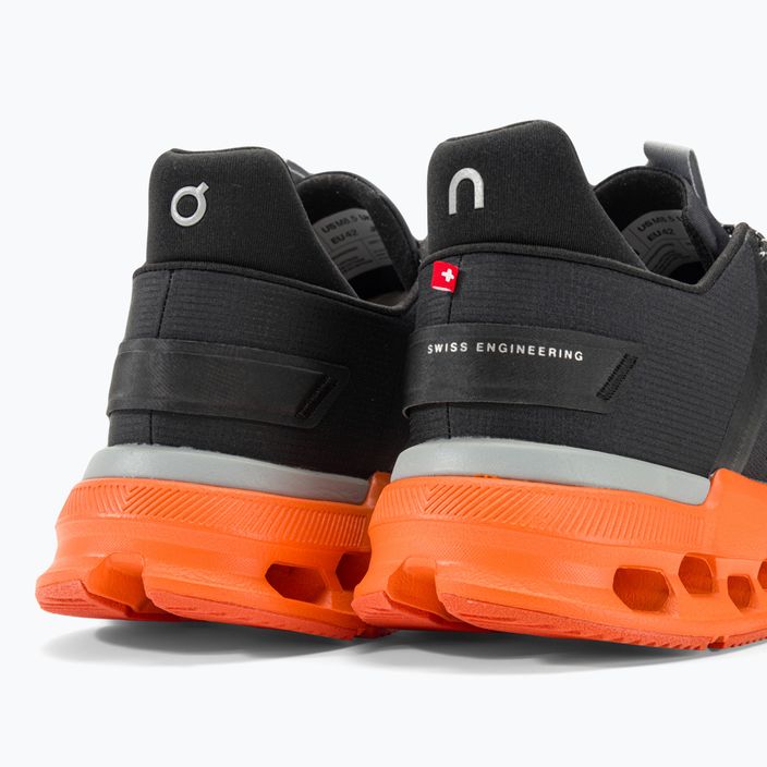 Ανδρικά παπούτσια για τρέξιμο On Cloudnova Flux μαύρο/φλόγα 11
