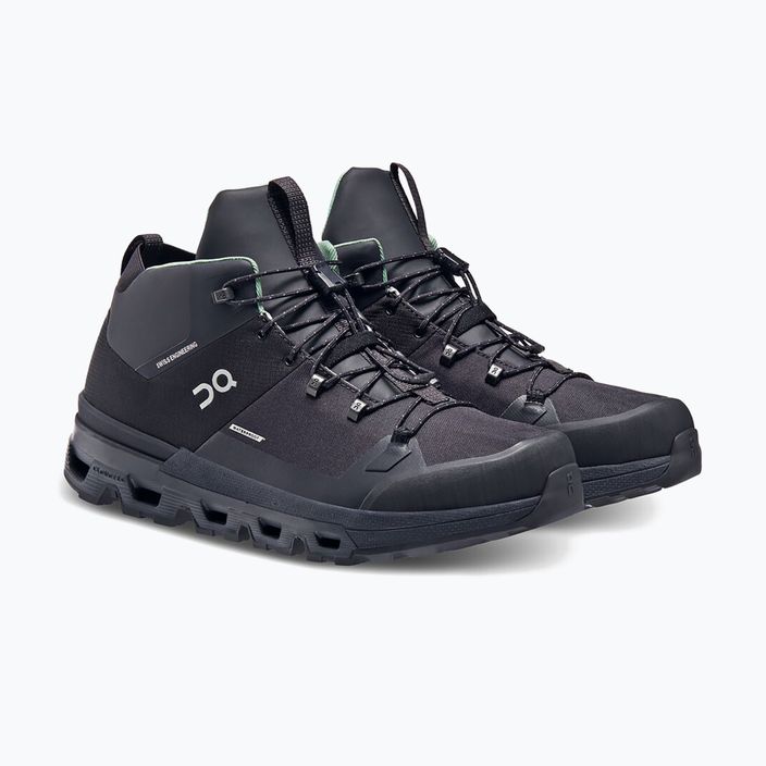 Ανδρικά παπούτσια πεζοπορίας On Cloudtrax Αδιάβροχο μαύρο 3MD10870553 11