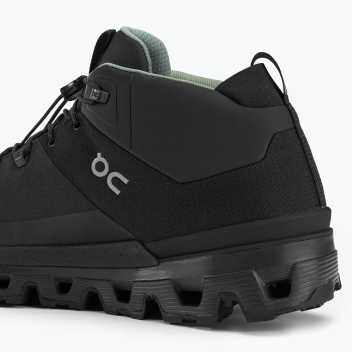 Ανδρικά παπούτσια πεζοπορίας On Cloudtrax Αδιάβροχο μαύρο 3MD10870553 10