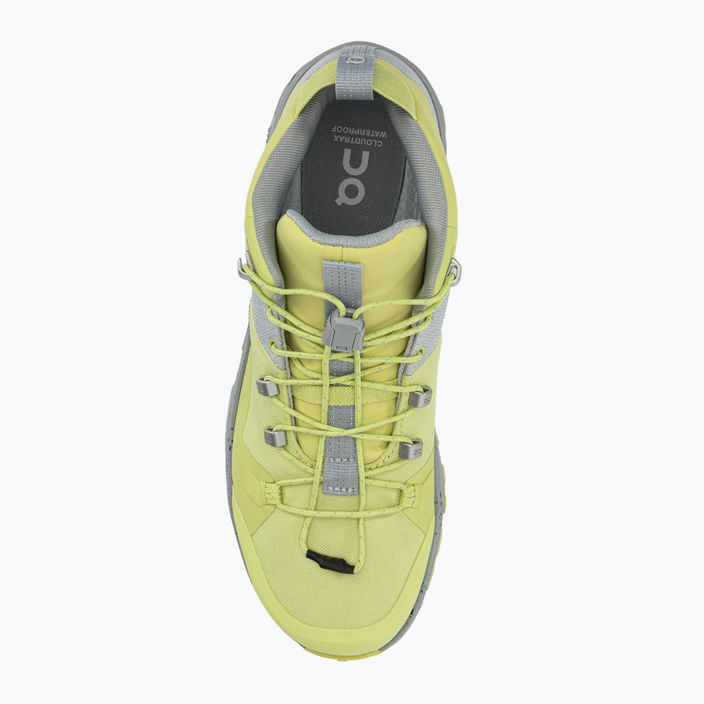 Γυναικεία παπούτσια πεζοπορίας On Cloudtrax Αδιάβροχο κίτρινο 3WD10881099 6