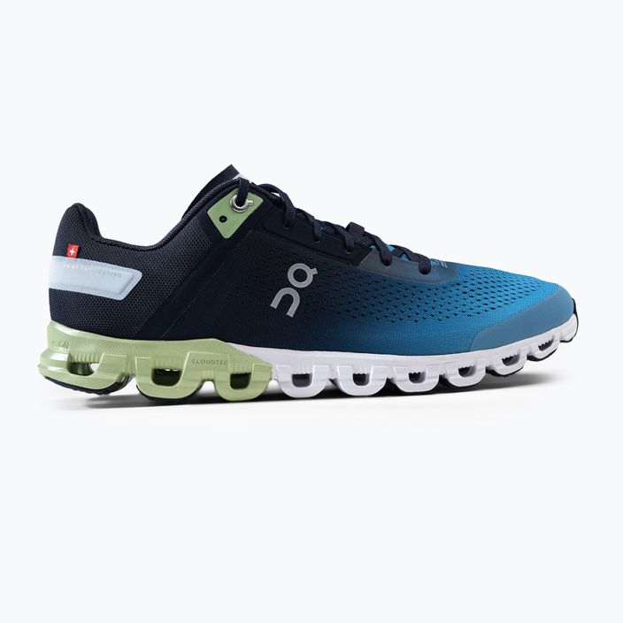 Ανδρικά παπούτσια για τρέξιμο On Cloudflow μαύρο-μπλε 3599034 2