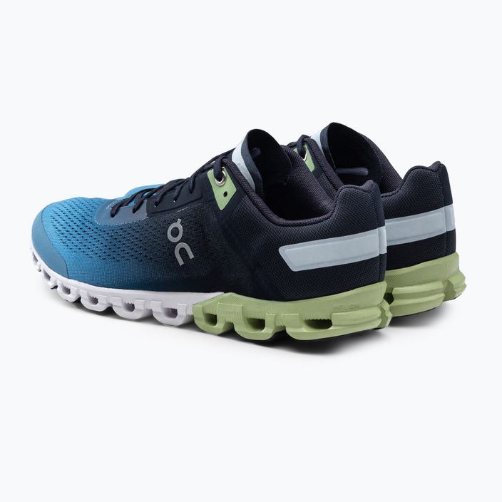 Ανδρικά παπούτσια για τρέξιμο On Cloudflow μαύρο-μπλε 3599034 3