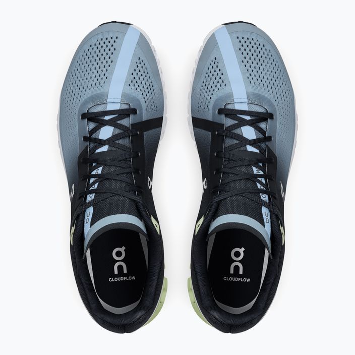 Ανδρικά παπούτσια για τρέξιμο On Cloudflow μαύρο-μπλε 3599034 14