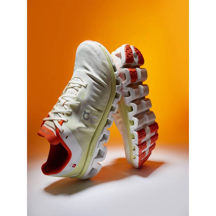Ανδρικά παπούτσια για τρέξιμο On Cloudflow 4 λευκό/καφέ 8