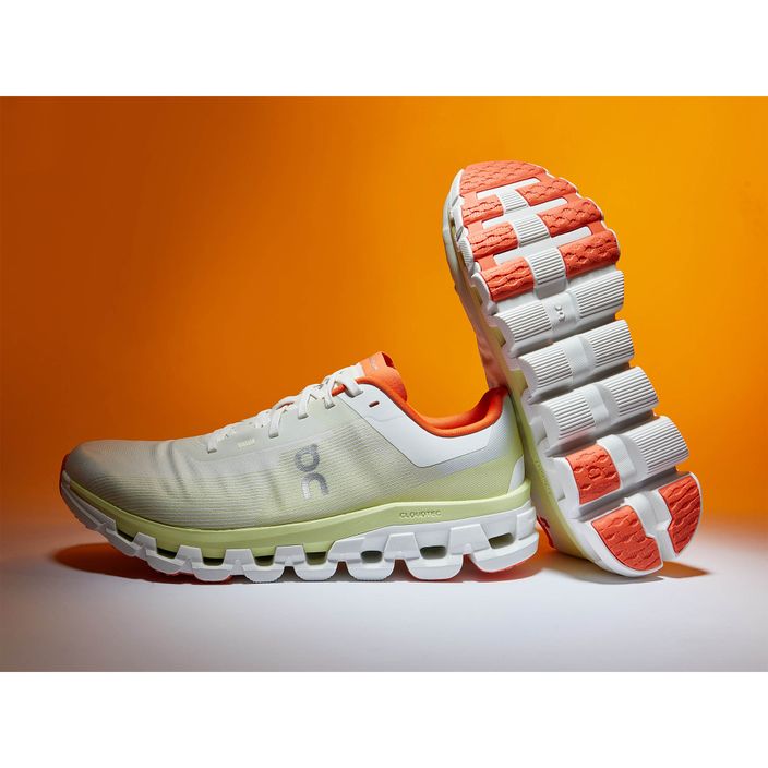Ανδρικά παπούτσια για τρέξιμο On Cloudflow 4 λευκό/καφέ 9