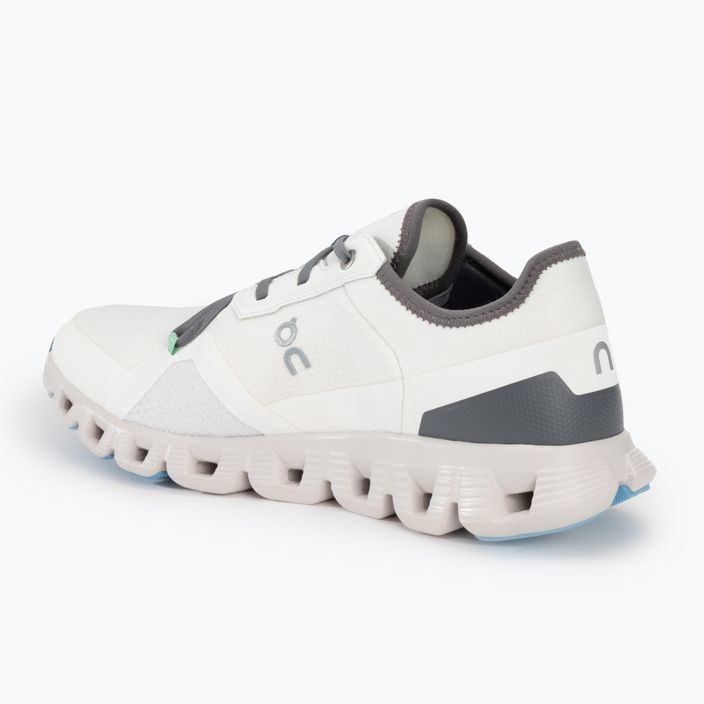 Ανδρικά On Running Cloud X 3 AD undyed λευκό/φλόγα παπούτσια για τρέξιμο 3